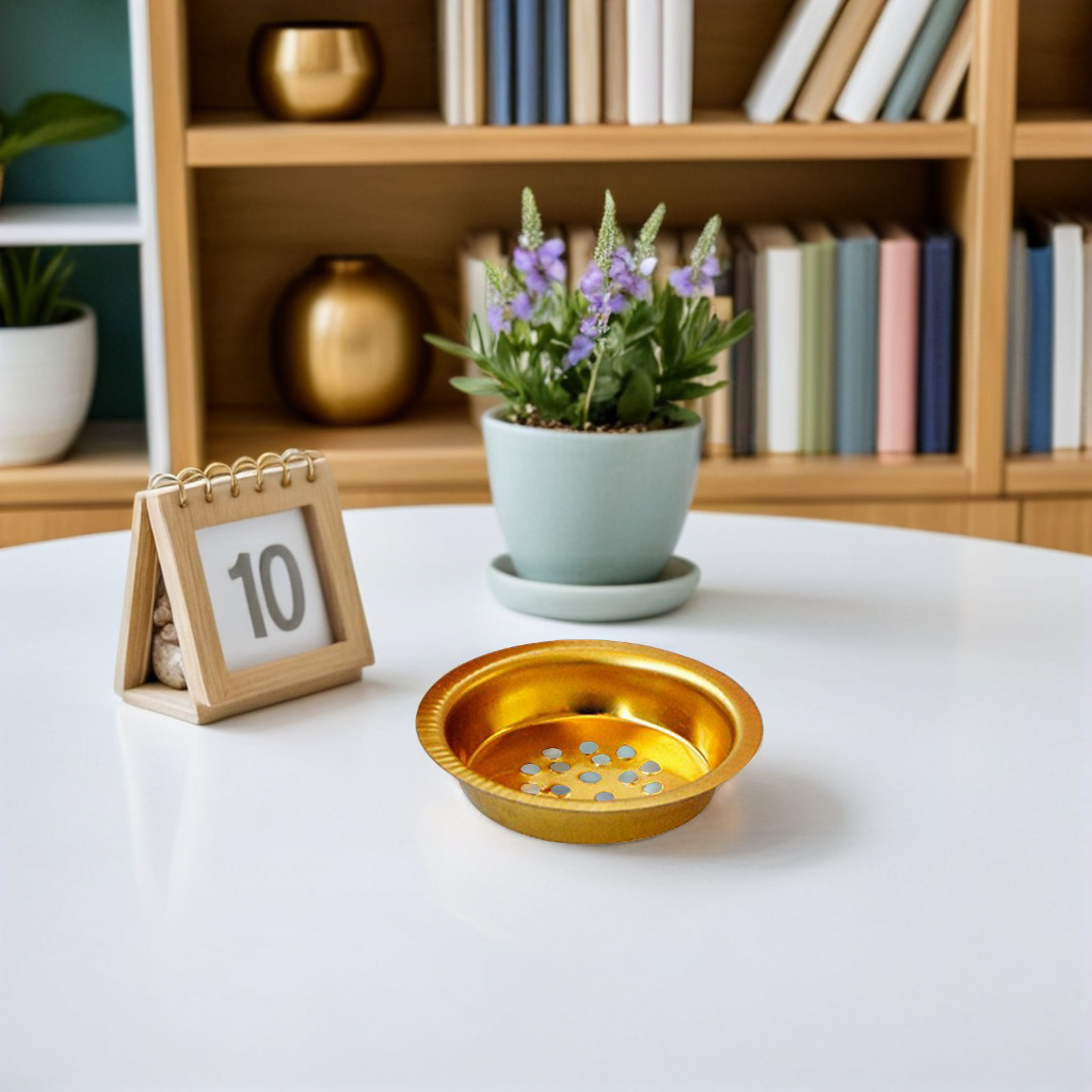Tablet Accessories - 12pcs Incense Cup Accessories Iron Round