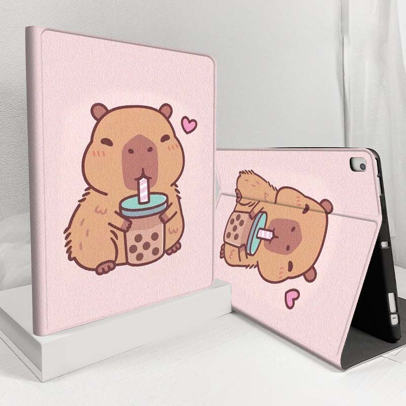 Samsung Tablet S11 Accessories - Cartoon Capybara Bubble Tea For Samsung