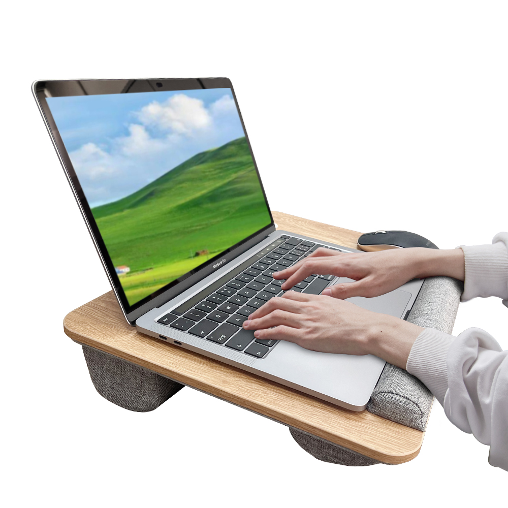Tablet Lap Desk - Mumucc Wooden Suspended Bed Study Table,