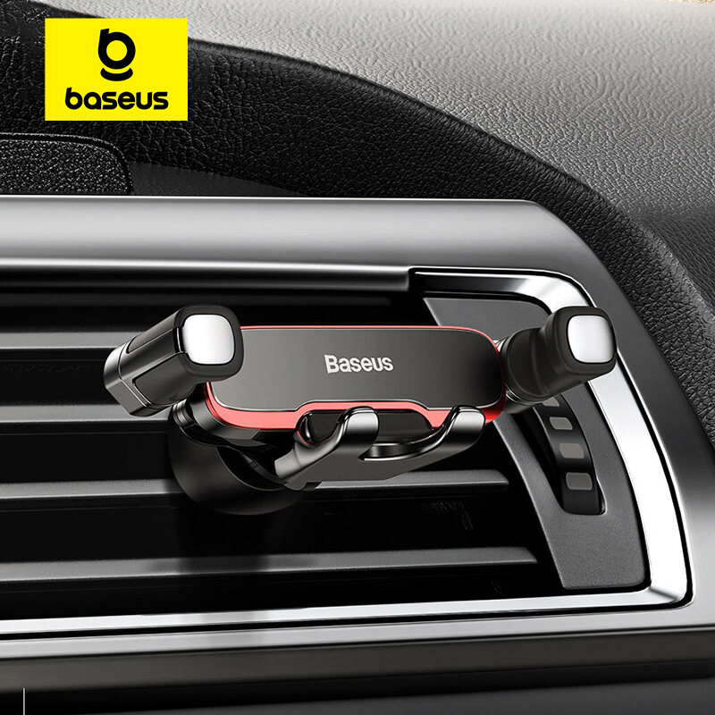 Accessories For Android Tablet - Baseus Car Phone Holder Metal Gravity