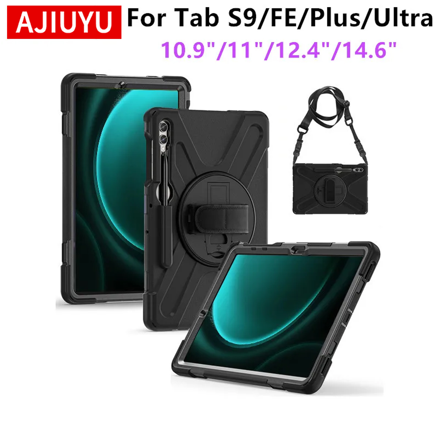 Tablet S9 Fe Accessories - Heavy Duty Shockproof Case For Samsung