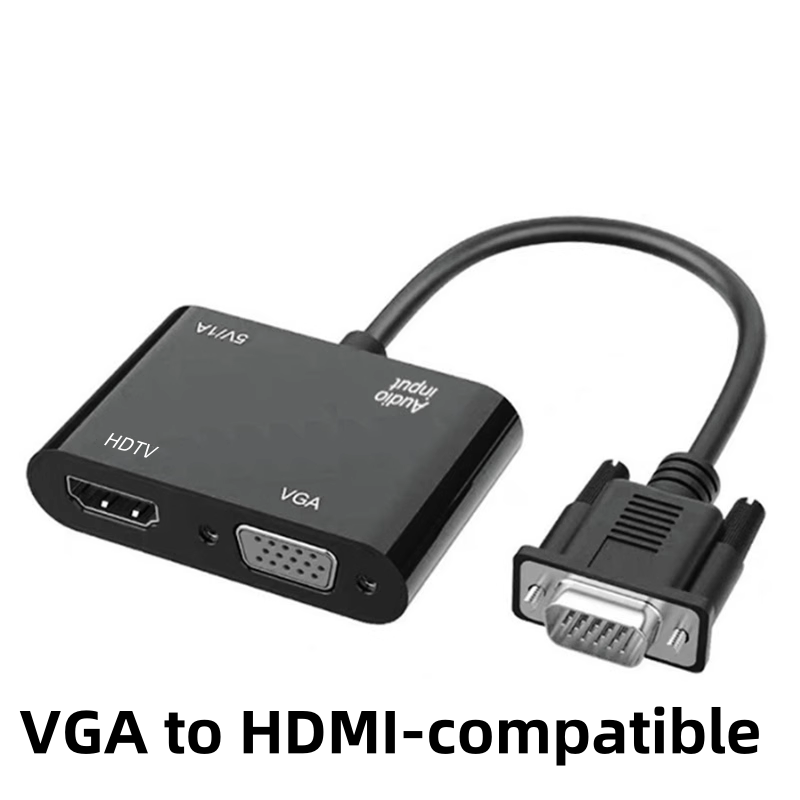Tablet Lap Desk - VGA(Host) to VGA/HDMI-compatible Display Adapter with