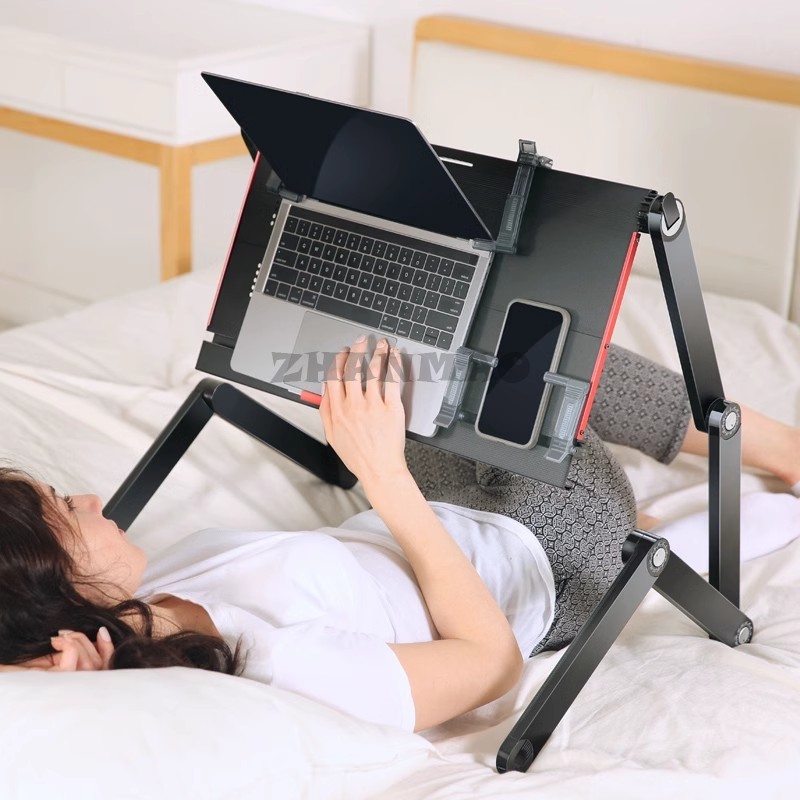 Tablet Lap Desk - Lying Flat on The Bed, Laptop