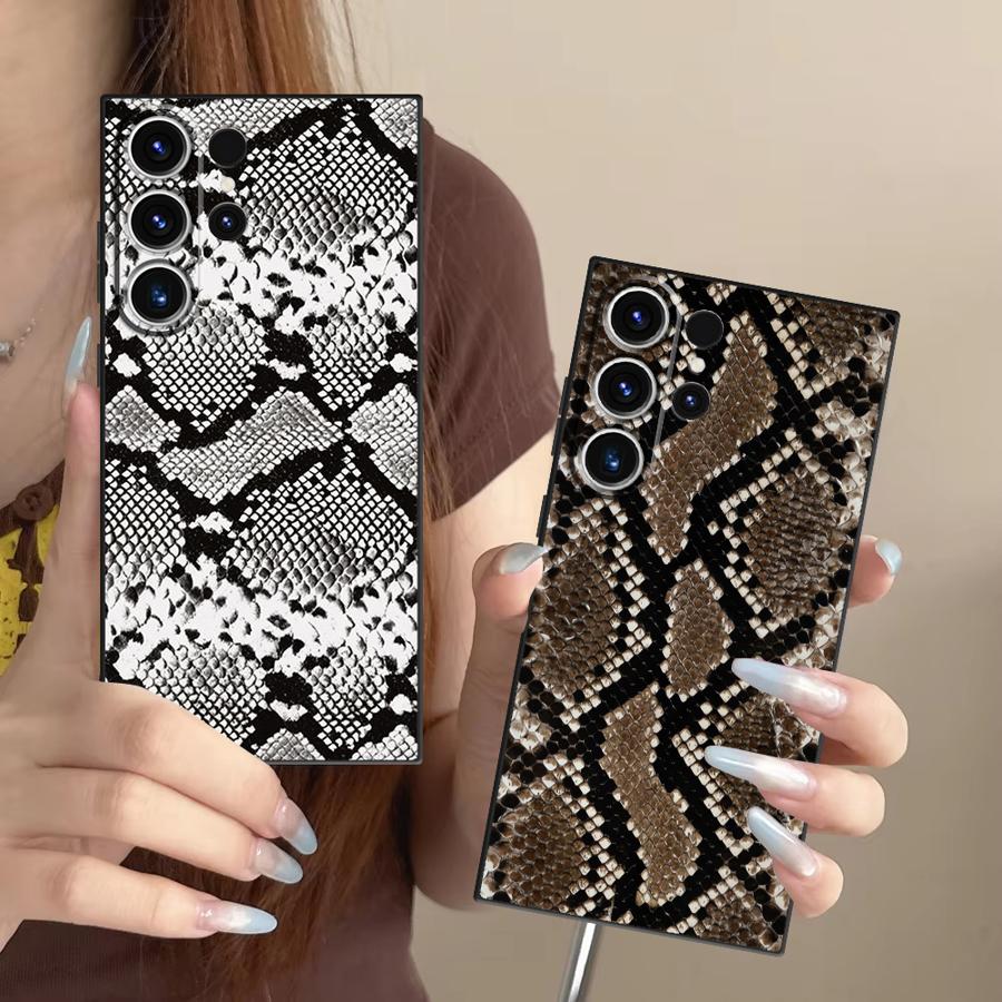 Snake Skin Pattern Funda Phone - Tablet S9 Fe Accessories 评论和价格