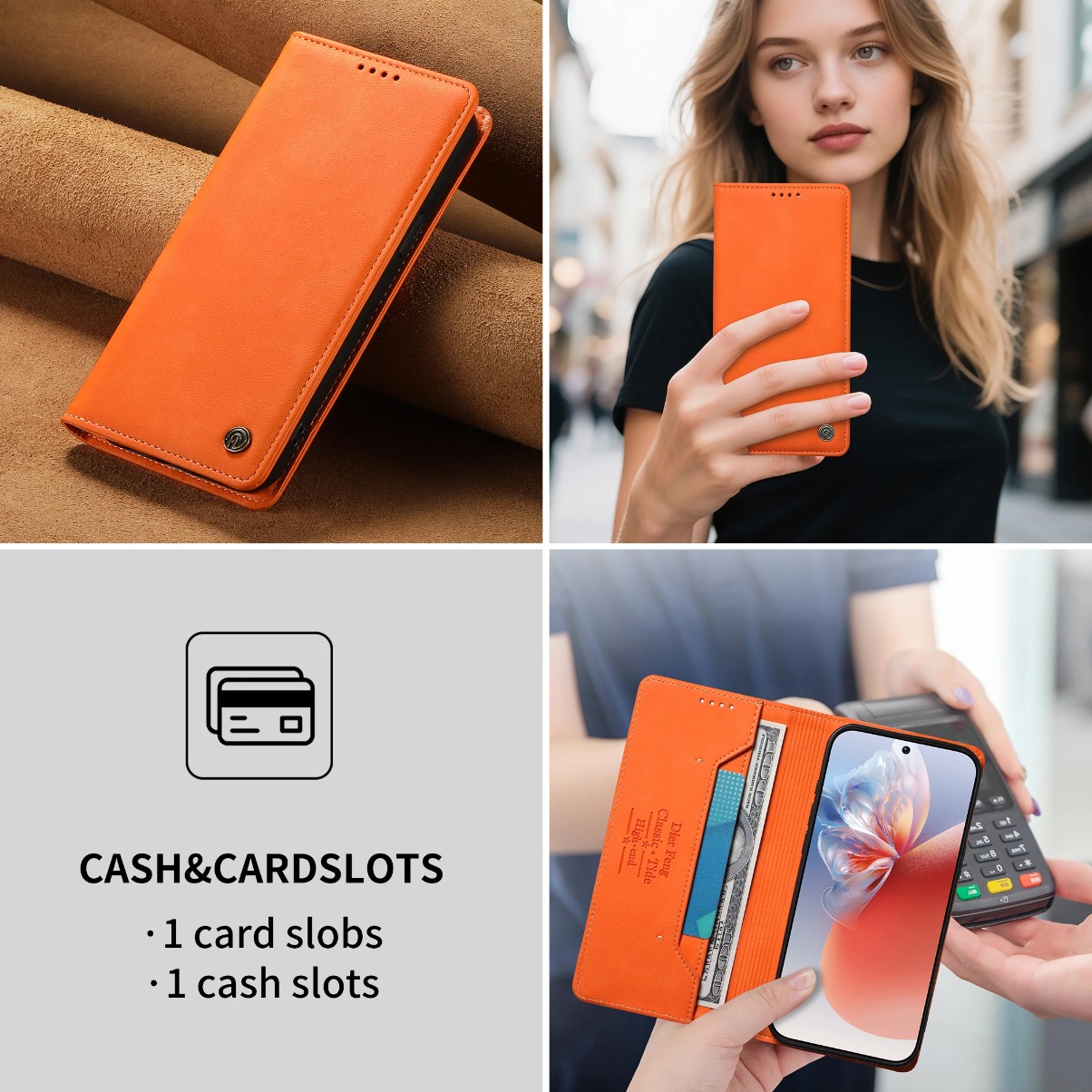 RFID Blocking Wallet Card Hold - Tablet S9 Fe Accessories 评论和价格