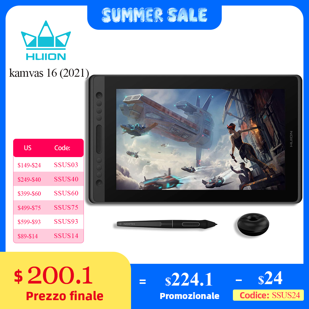 HUION New Arrival Kamvas 16(20 - Huion Tablet Accessories 评论和价格