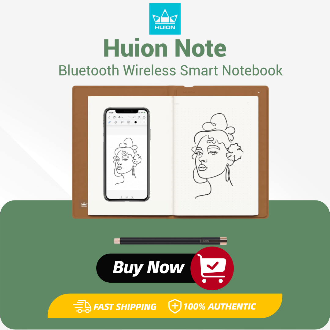 Huion Note Smart Notebook Wire - Huion Tablet Accessories 评论和价格