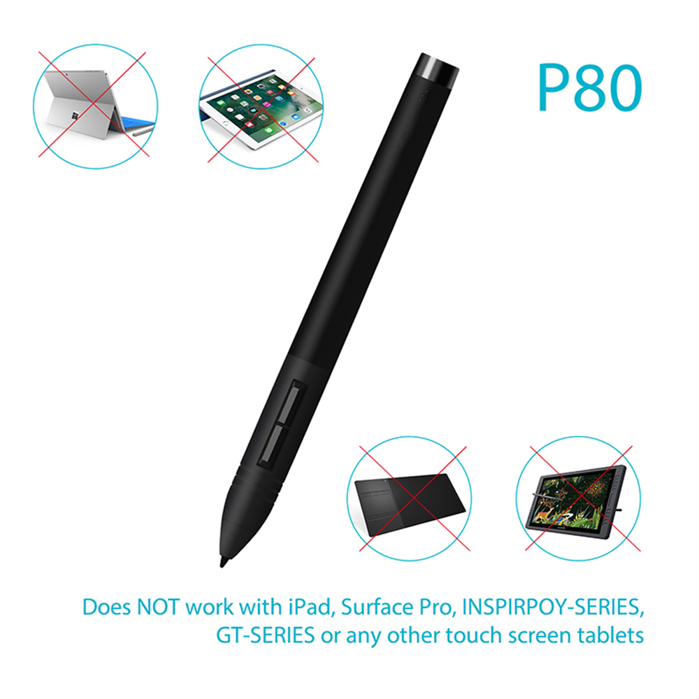 PEN80 Rechargeable Digital Pen - Huion Tablet Accessories 评论和价格