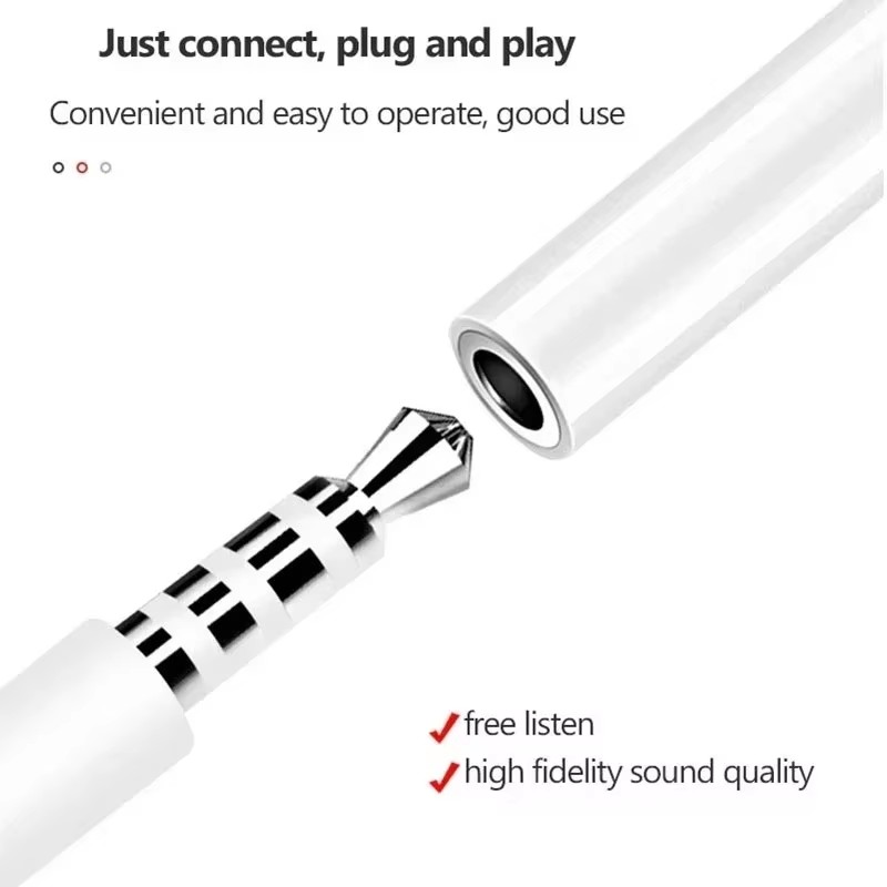 For Lighting to 3.5mm Headphon - Wired Earphone Lightning 评论和价格