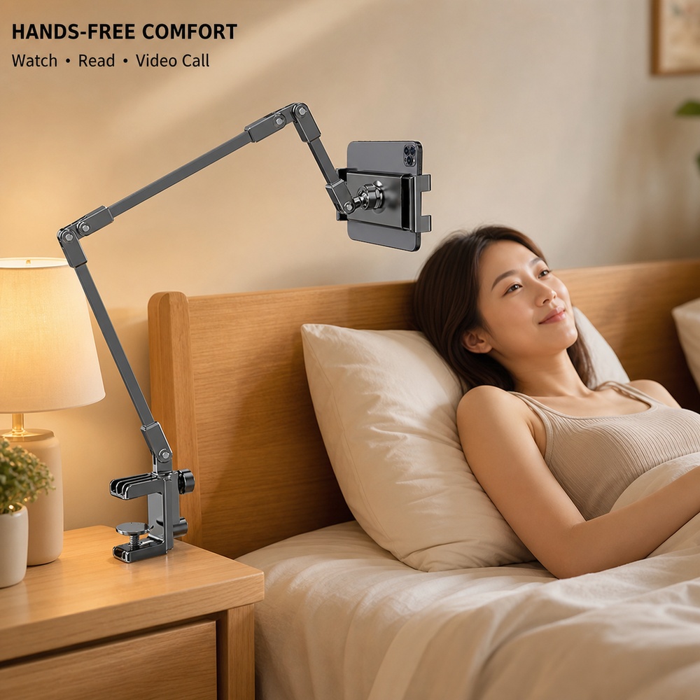 Adjustable Bed Phone Holder St - Tablet Phone Accessories 评论和价格