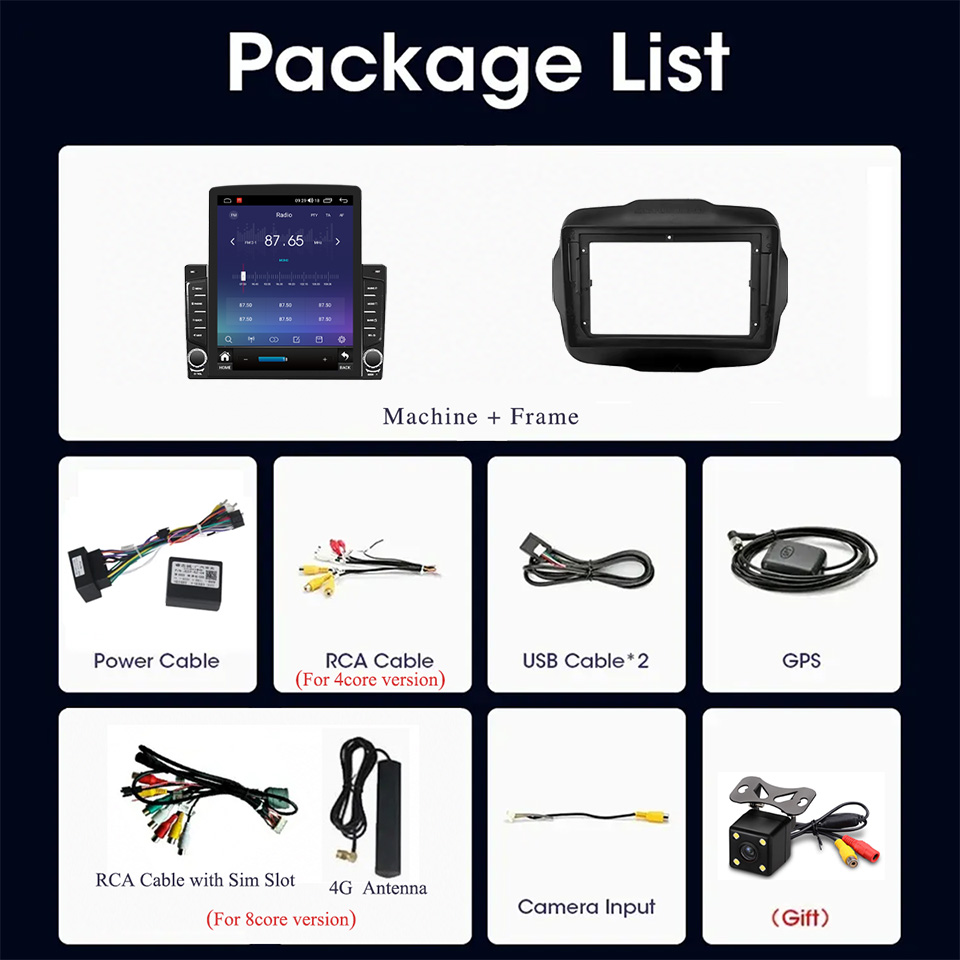 8G+128G Android 14 For Jeep Re - Tablet Danish Mobile & Accessories Faisalabad 评论和价格