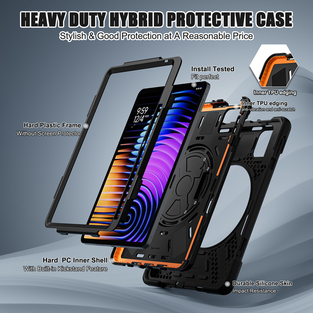 Heavy Duty Shockproof Case For - Poco Tablet Accessories 评论和价格