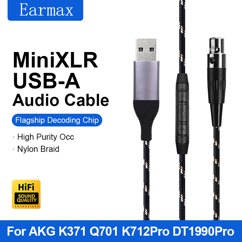 For AKG Q701 K240S K272 K371K7 - Wired Earphone Lightning 评论和价格