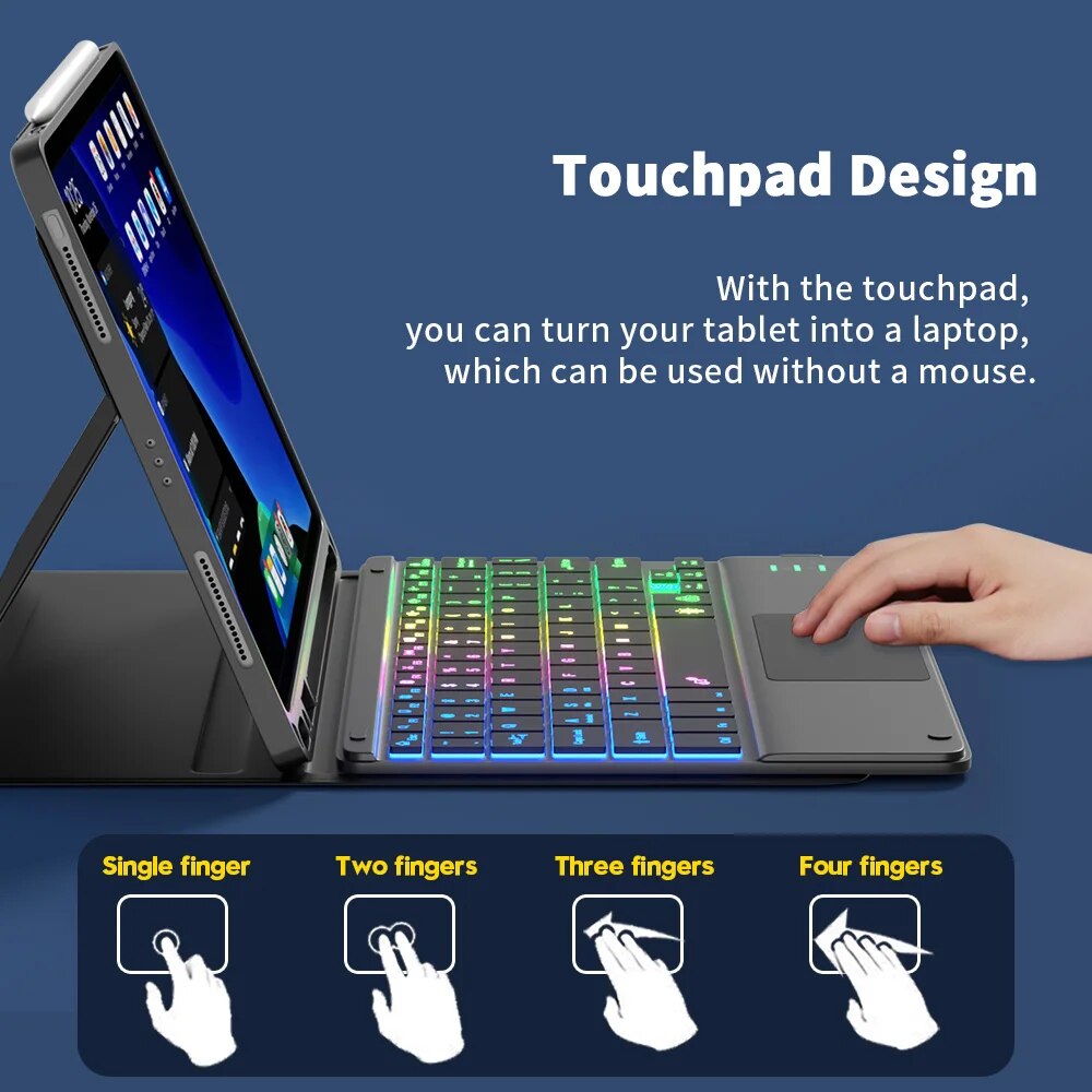 For iPad Keyboard Tablet Phone - Accessories For Android Tablet 评论和价格