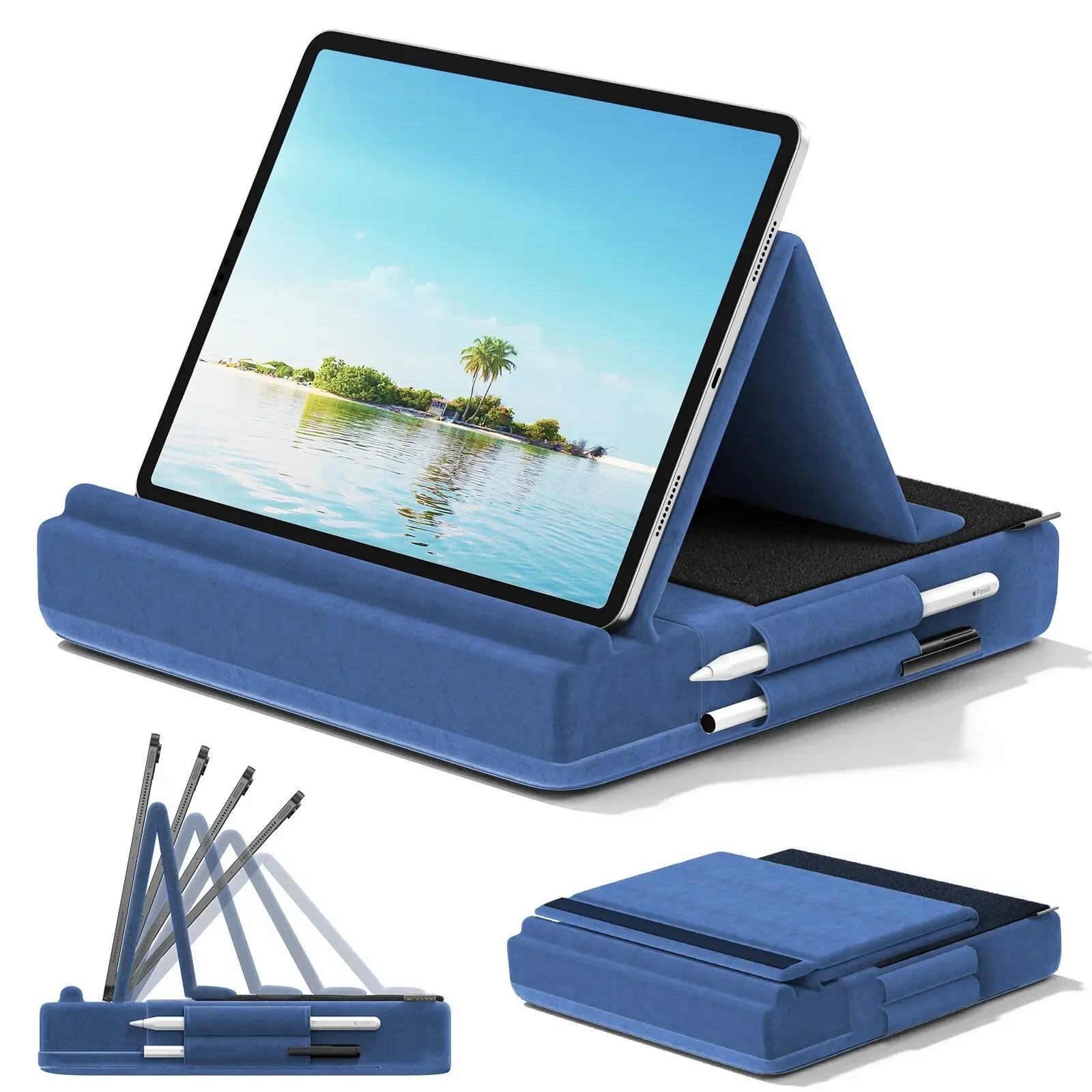Upgraded Tablet Pillow Stand M - Tablet Lap Desk 评论和价格