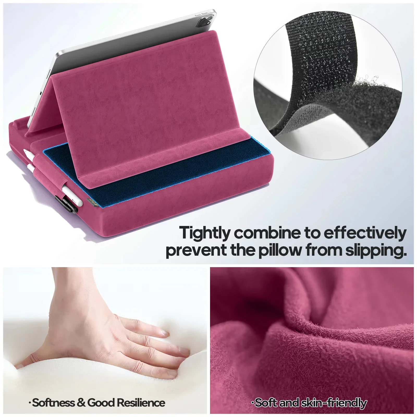 Upgraded Tablet Pillow Stand M - Tablet Lap Desk 评论和价格