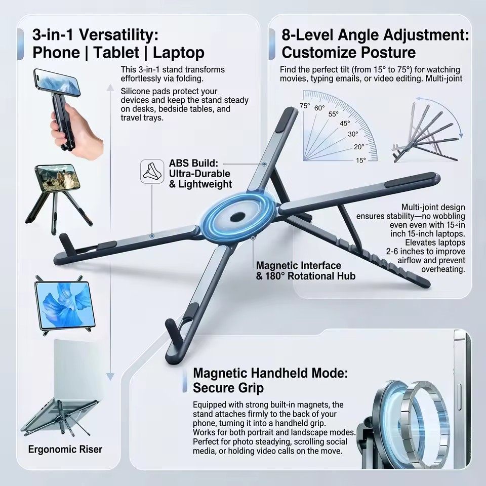 Portable Magnetic Phone Holder - Tablet Phone Accessories 评论和价格