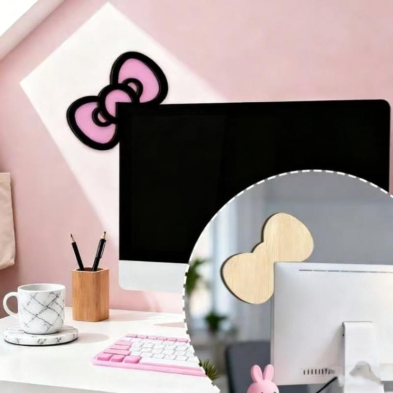 New 1/2Pcs Wooden Bowknot PC A - Tablet Lap Desk 评论和价格