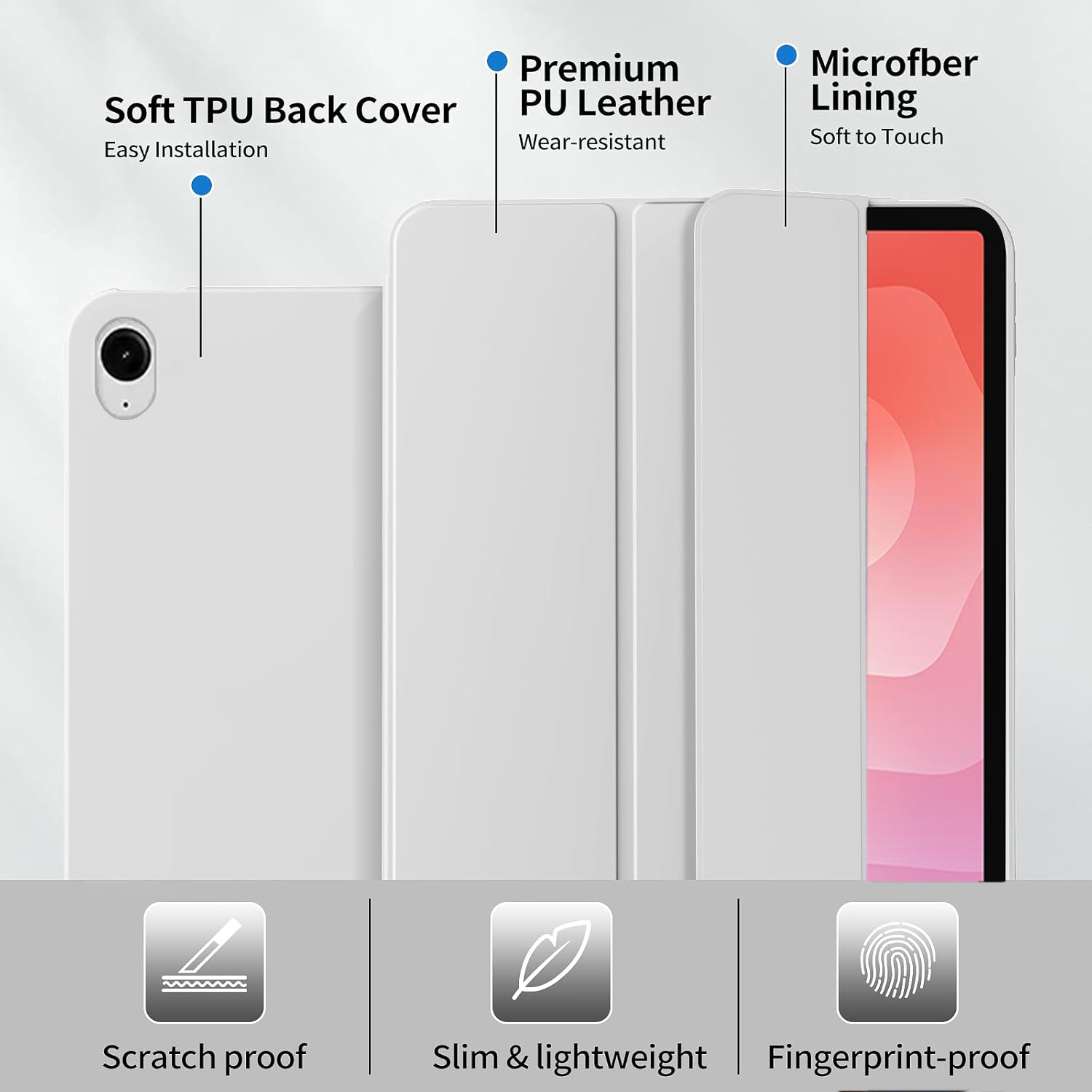 Tri-fold Flip Case For Samsung - Samsung Tablet S11 Accessories 评论和价格