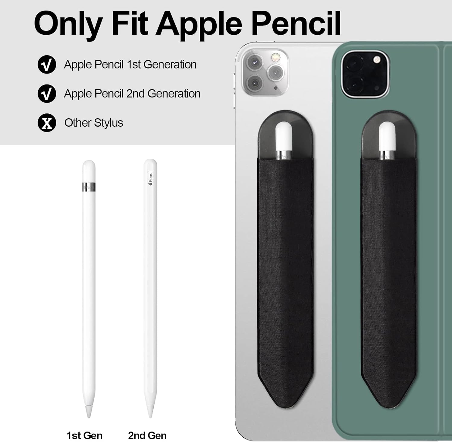 Adhesive Stylus Pen Holder Sle - Iphone Tablet Accessories 评论和价格