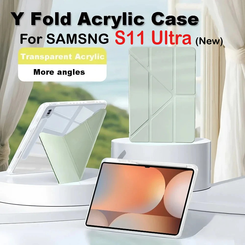 Y Fold Acrylic HD Cover for Ne - Samsung Tablet S11 Accessories 评论和价格