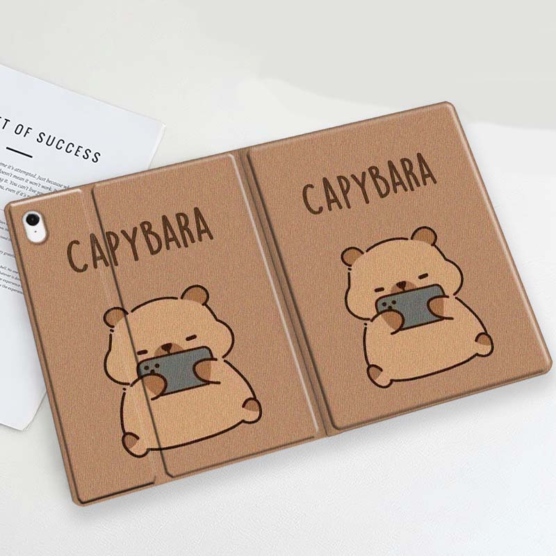 Cartoon Capybara Bubble Tea Fo - Samsung Tablet S11 Accessories 评论和价格