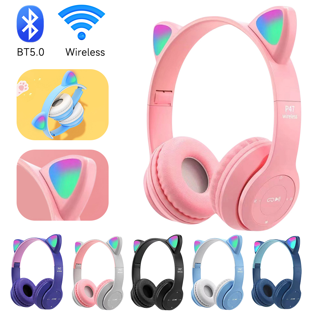 P47M Wireless Bluetooth Headse - Wired Earphone Lightning 评论和价格