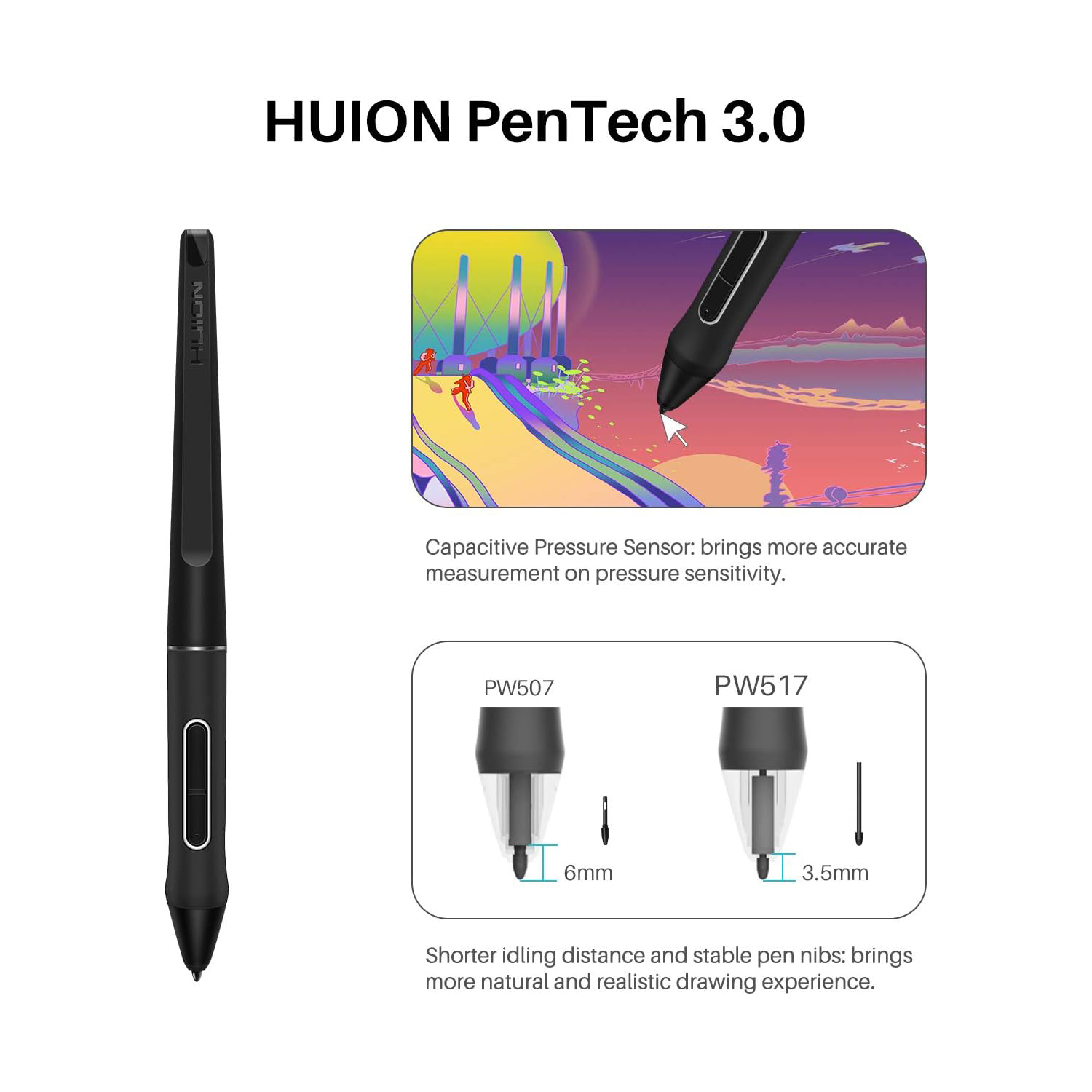 Huion Kamvas 22 Graphic Tablet - Huion Tablet Accessories 评论和价格