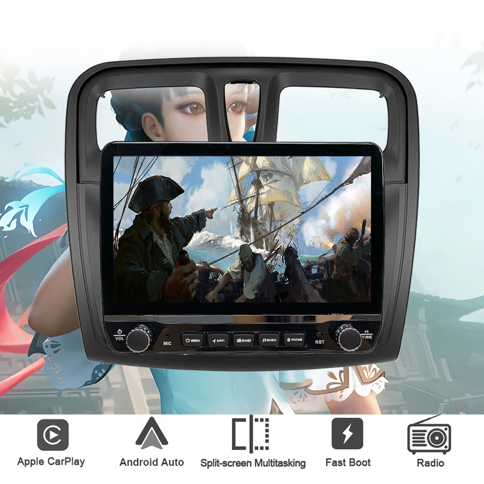 Android 14 Autoradio Multimedi - Tablet Danish Mobile & Accessories Faisalabad 评论和价格