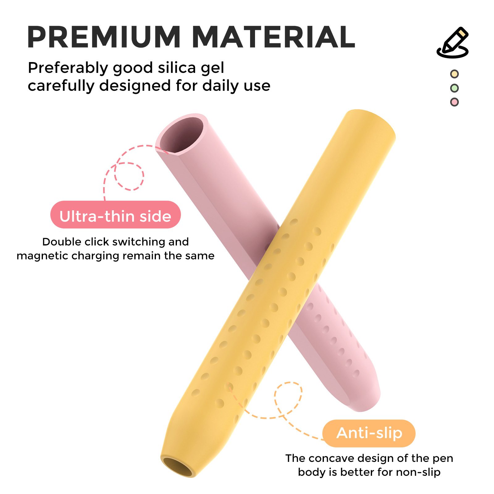 1PC Stylus Cover for Apple Pen - Iphone Tablet Accessories 评论和价格