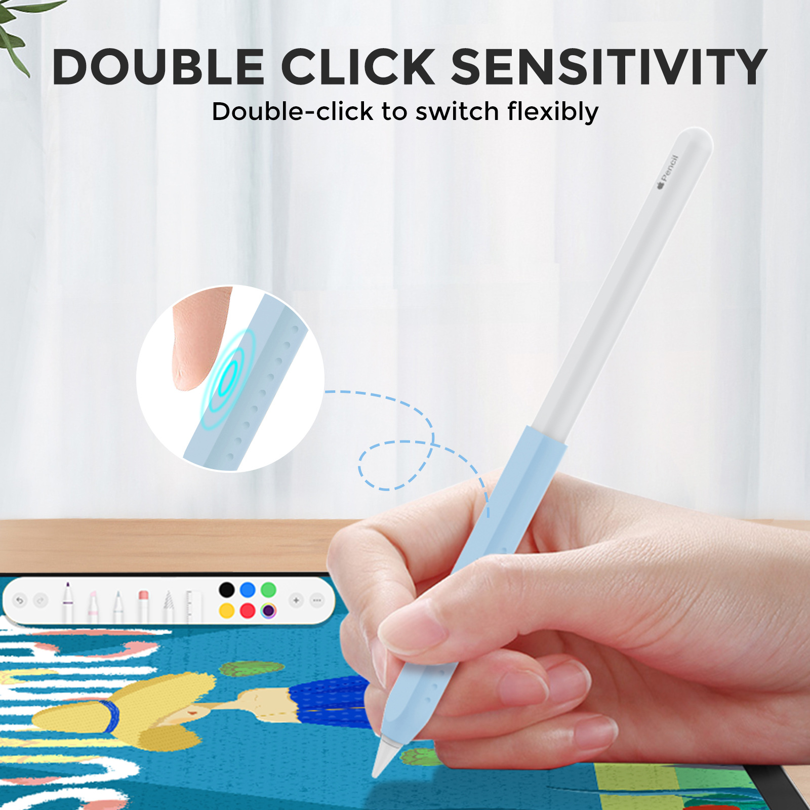 1PC Stylus Cover for Apple Pen - Iphone Tablet Accessories 评论和价格