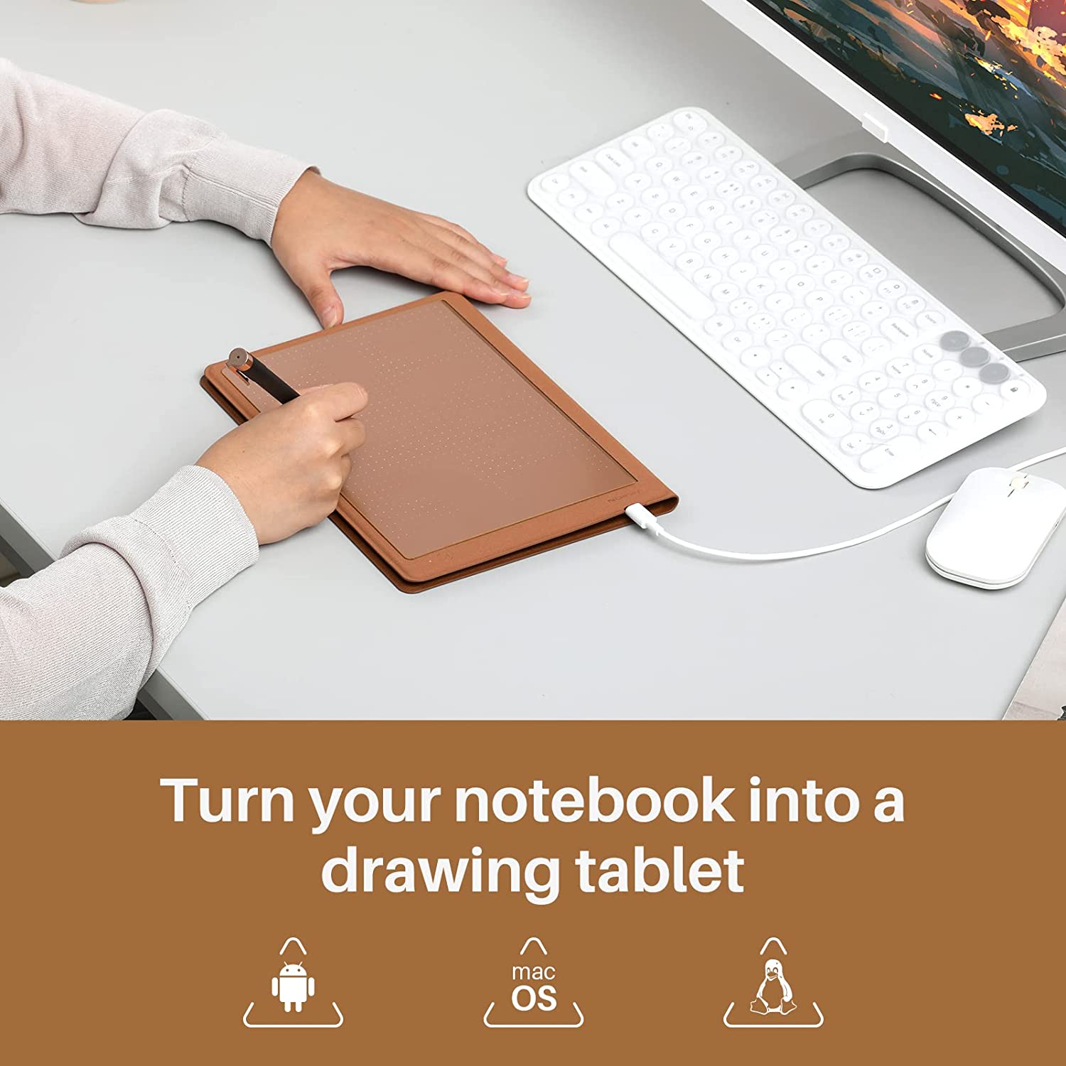 Smart Notebook Huion Note X10  - Huion Tablet Accessories 评论和价格
