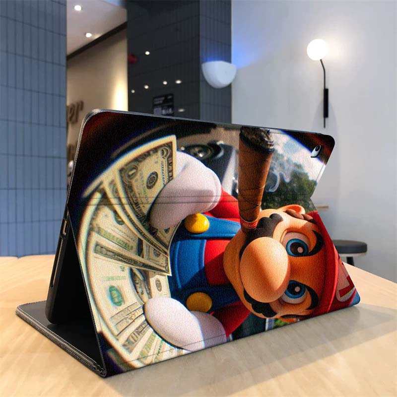 Cartoon M-Marios Art For Samsu - Samsung Tablet S11 Accessories 评论和价格