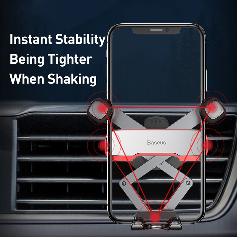 Baseus Car Phone Holder Metal  - Accessories For Android Tablet 评论和价格