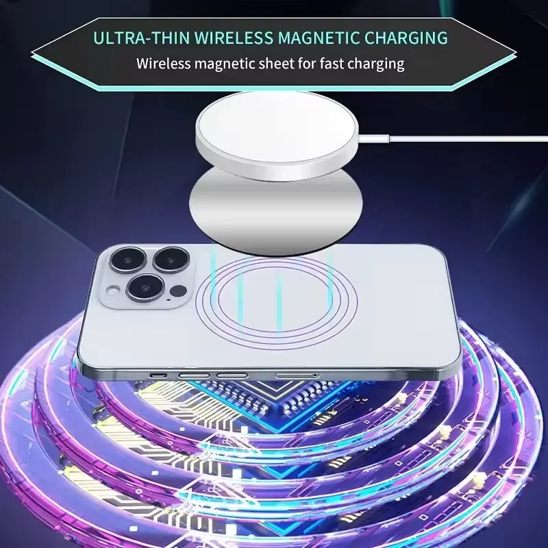 1-5PCS 8CM Magnetic Metal Plat - Tablet Phone Accessories 评论和价格