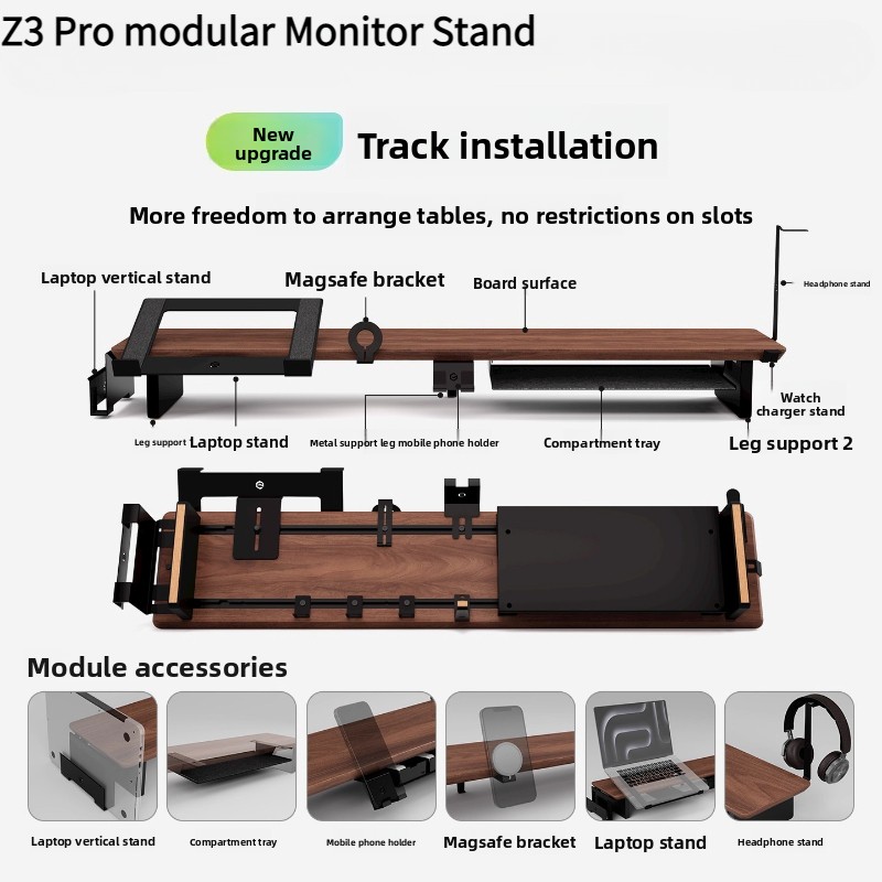 Z3 Pro Modular Monitor Riser S - Tablet Lap Desk 评论和价格