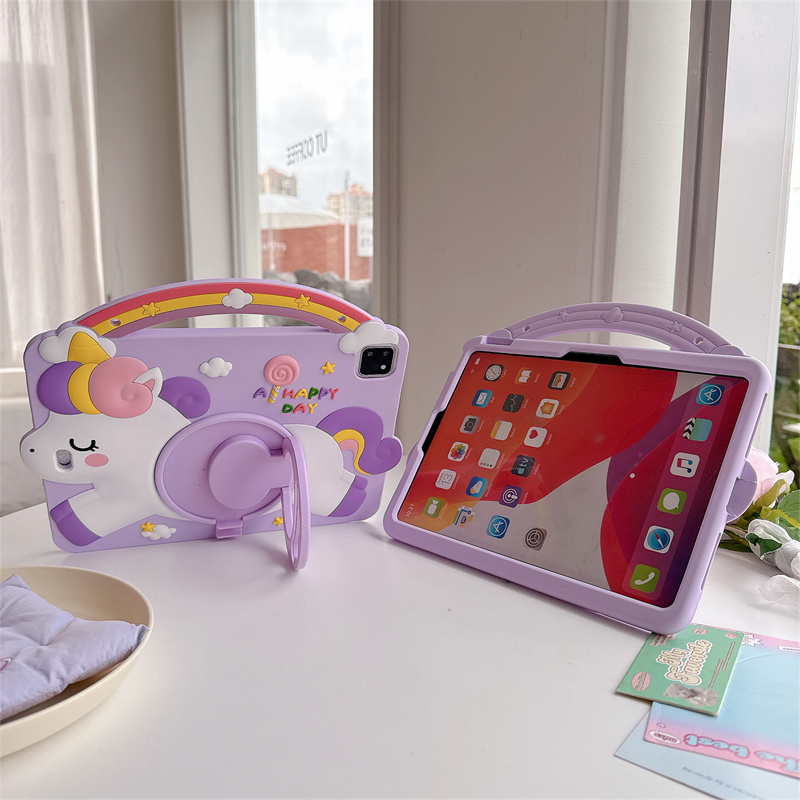 Cartoon Unicorn Kids Stand Tab - Remarkable Tablet Accessories 评论和价格