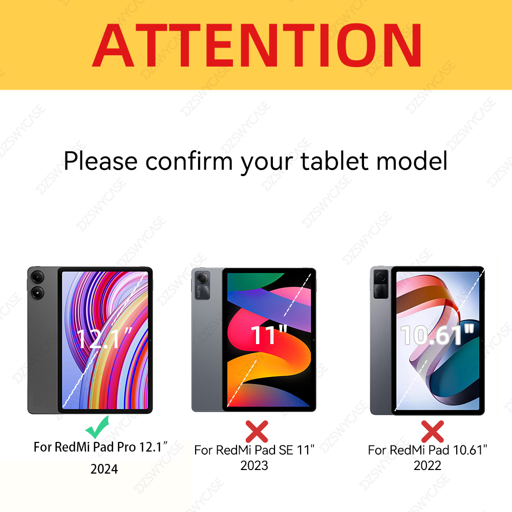 360 Rotation Cover For Redmi P - Poco Tablet Accessories 评论和价格