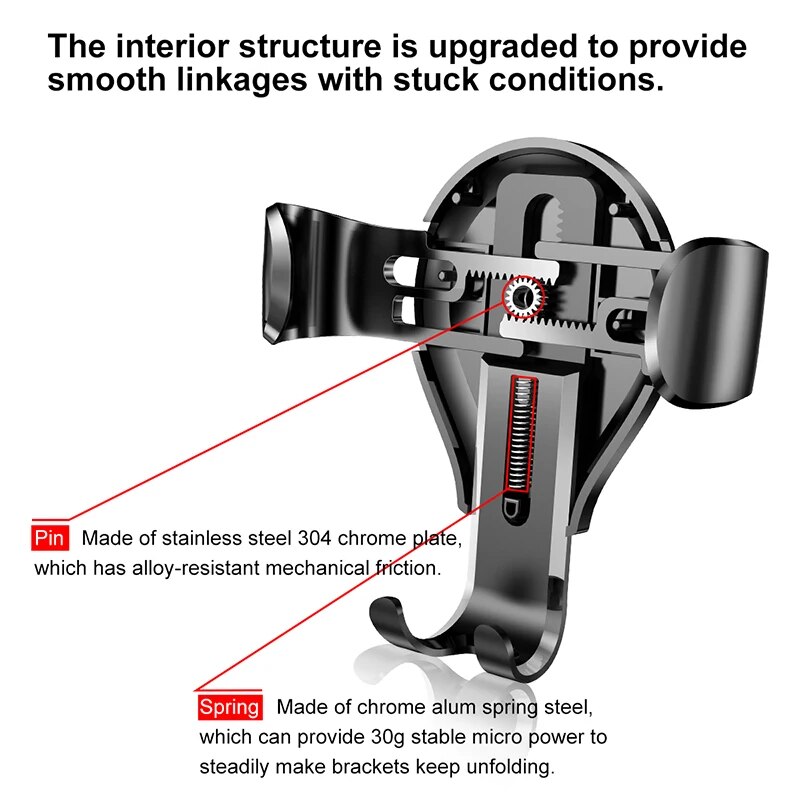 Baseus Car Phone Holder for iP - Accessories For Android Tablet 评论和价格