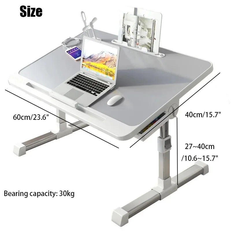 Laptop Bed Tray Table Adjustab - Tablet Lap Desk 评论和价格