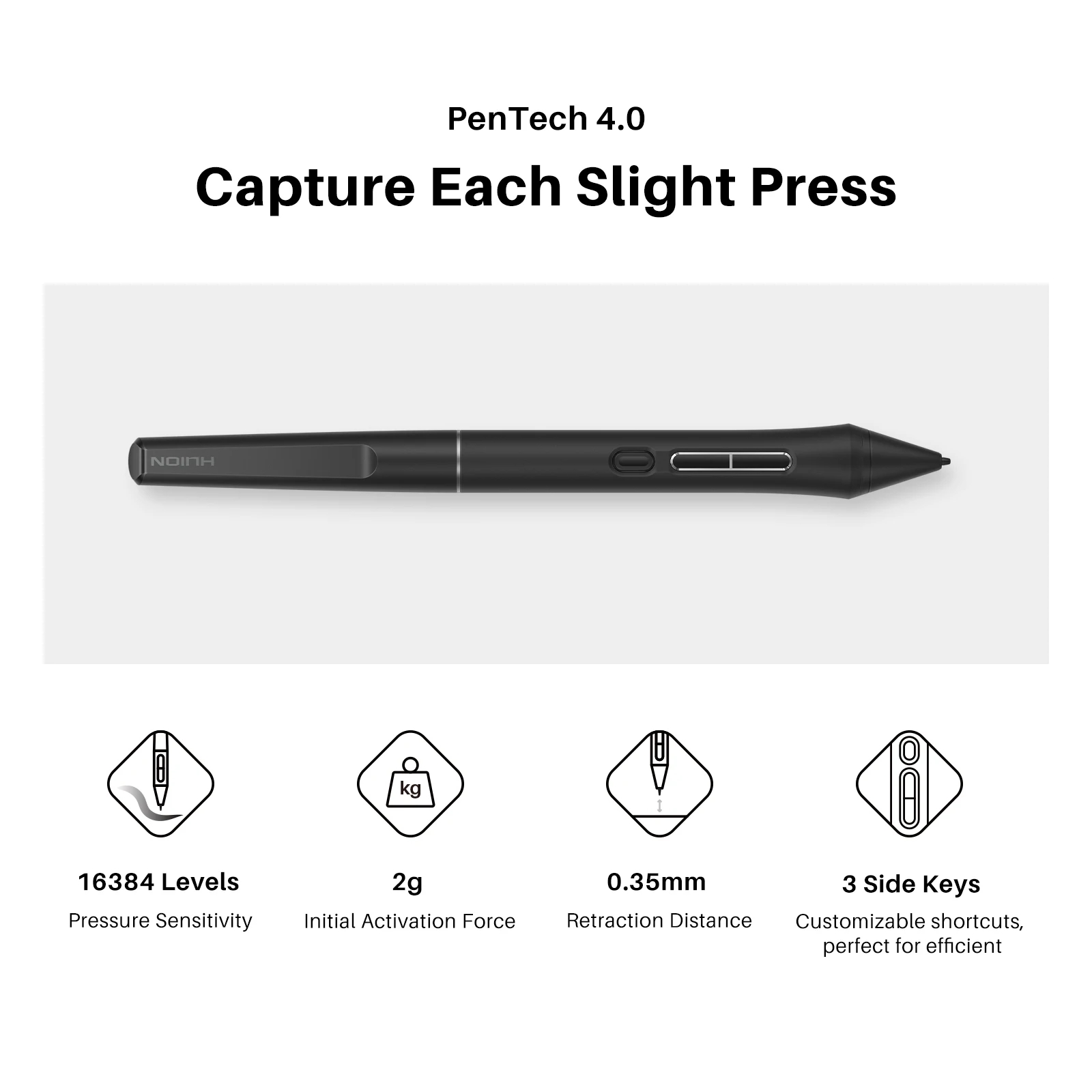 Huion Kamvas 16 (Gen 3) Graphi - Huion Tablet Accessories 评论和价格