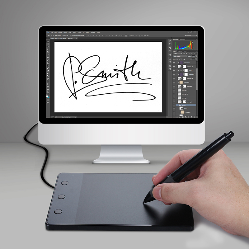 New HUION H420 Graphics Tablet - Huion Tablet Accessories 评论和价格