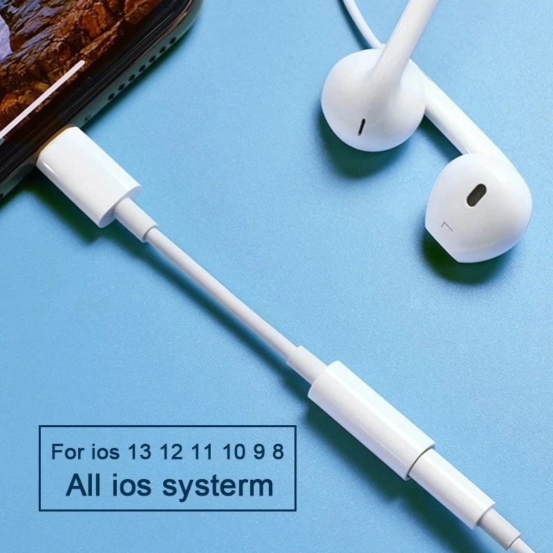 Lighting To 3.5mm Headphone Ad - Wired Earphone Lightning 评论和价格