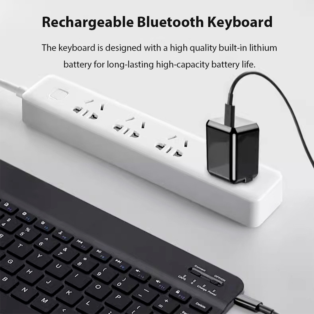 Bluetooth Wireless Keyboard Fo - Accessories For Android Tablet 评论和价格