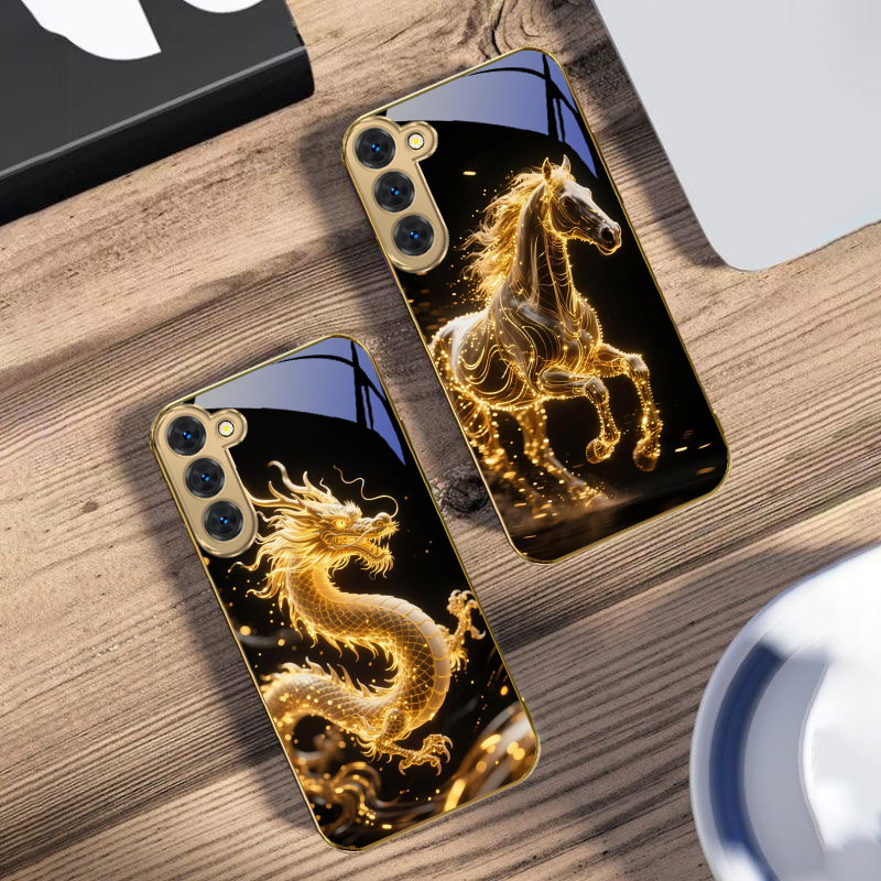 Golden Dragon Totem For Samsun - Tablet S9 Fe Accessories 评论和价格