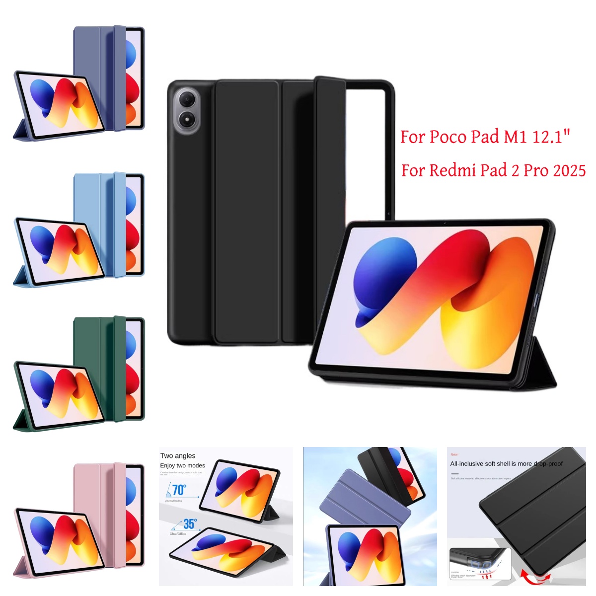 For Poco Pad M1 12.1 inch 2025 - Poco Tablet Accessories 评论和价格