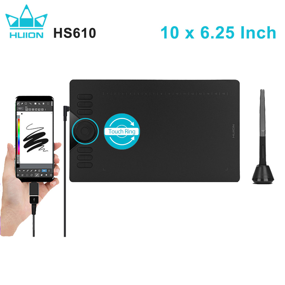 HUION HS610 Graphic Tablets Di - Huion Tablet Accessories 评论和价格