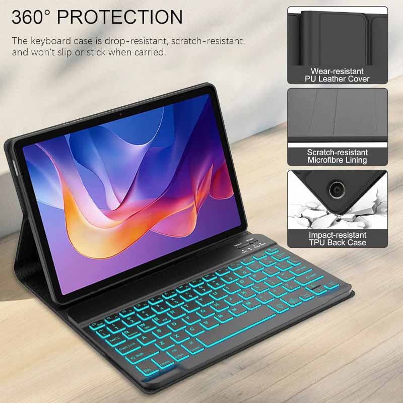 Keyboard Case for OPPO Pad SE  - Oppo Tablet Accessories 评论和价格